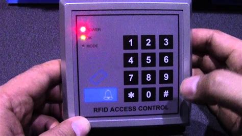 rfid card access control operating manual español|Complete Guide to RFID Access Control Systems.